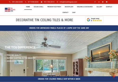tinceilingusa.com