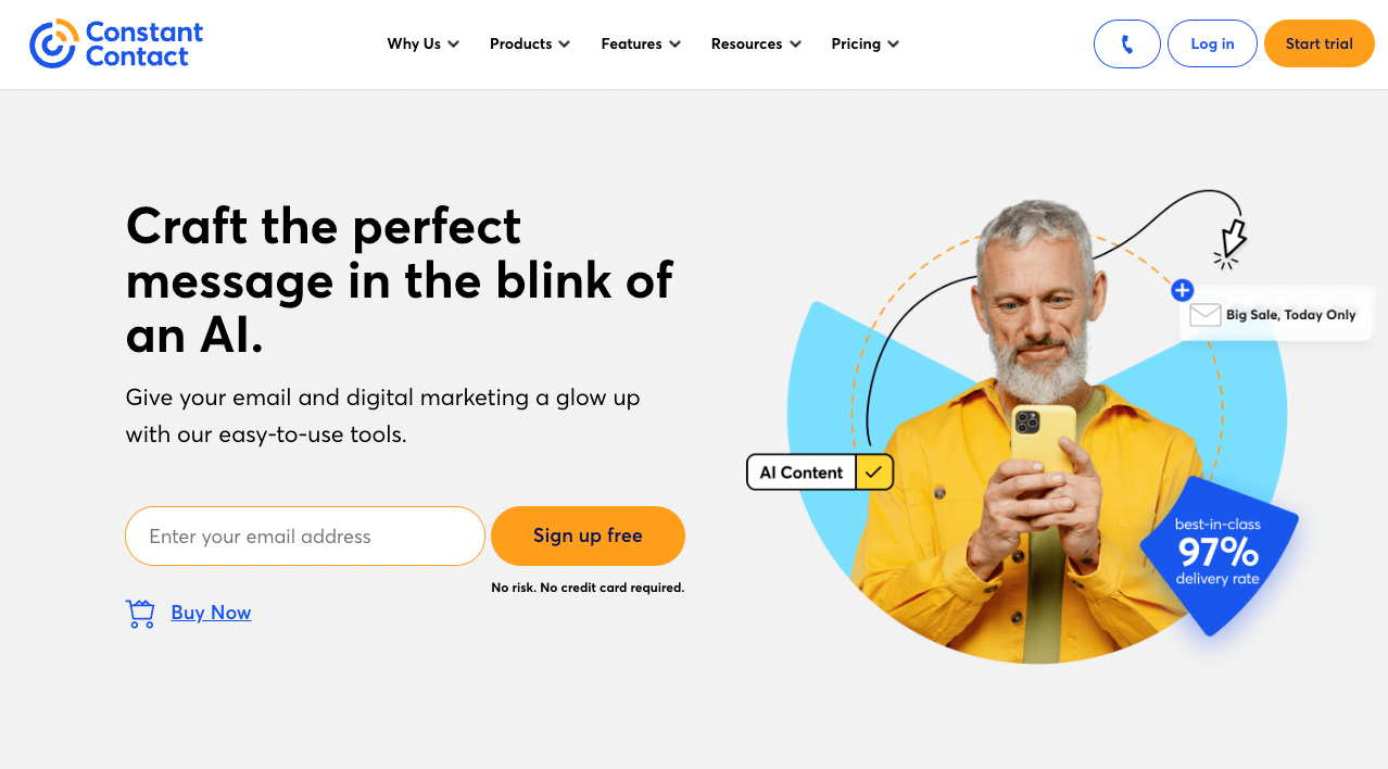 Constant contact is an amazing email autoresponder, a service that comes with email automation.