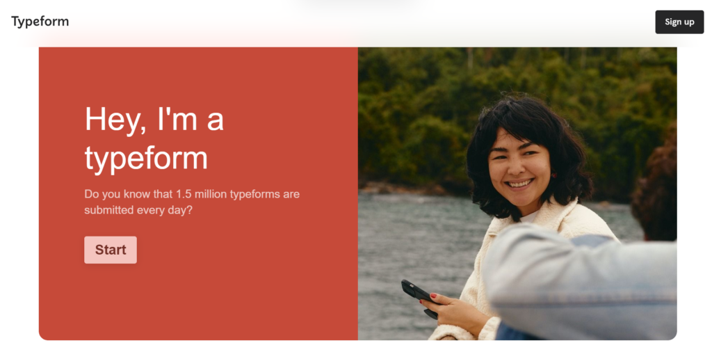 Create forms with Typeform 