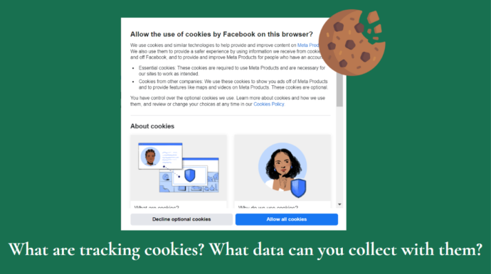 What is cookie tracking? What data can you collect with them?