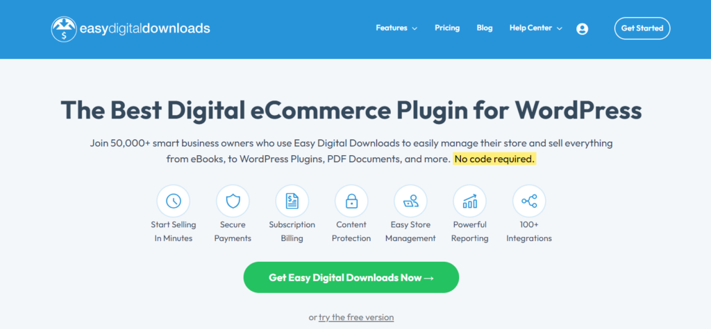 EDD digital selling platform
