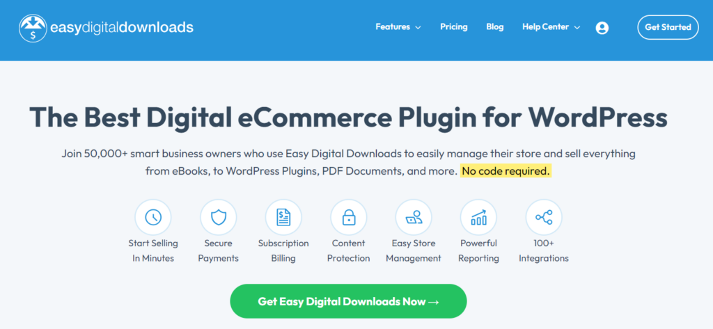 Sell your products online with EDD