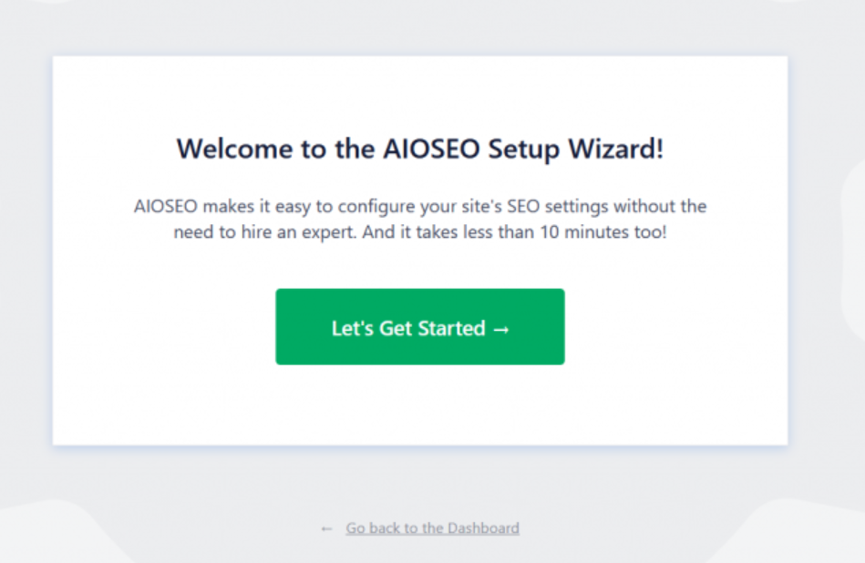 installation process of All in One SEO