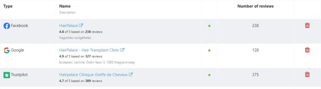 Yelp Review Widget - connect business page